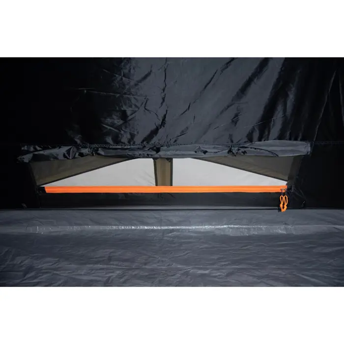 High Peak dome tent Kira 4.1 (dark green/grey, with tunnel porch, Climate Protection 80)