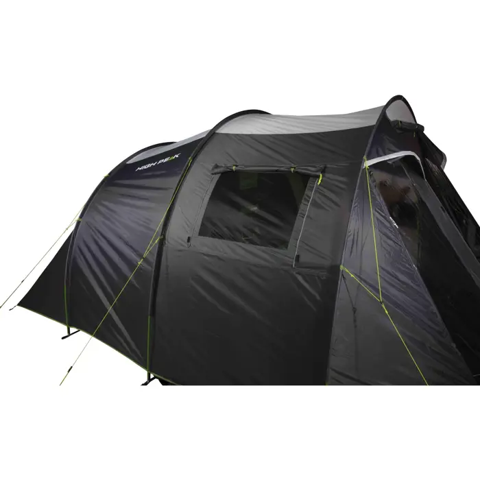 High Peak family tunnel tent Ancona 5.0 (dark grey/green, model 2022)