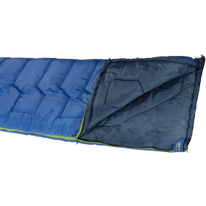 High Peak Vagabond 300 sleeping bag (blue/dark blue, with hood)