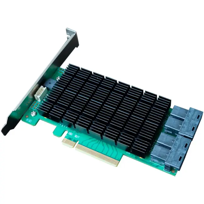 HighPoint Rocket 720L 16x Port to PCIe 3.0 x8 12Gb/s SAS DAS, Controller