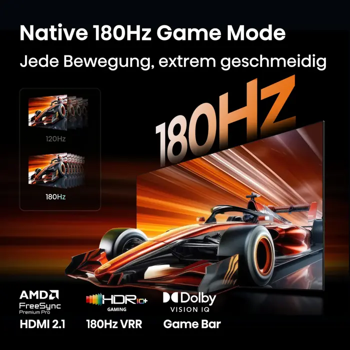 Hisense 75UR8DS RGB MiniLED (191 cm (75 inch))