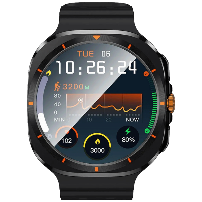 hoco. Pametni sat, 1.5" zaslon, Bluetooth, IP67 - Y29 Black