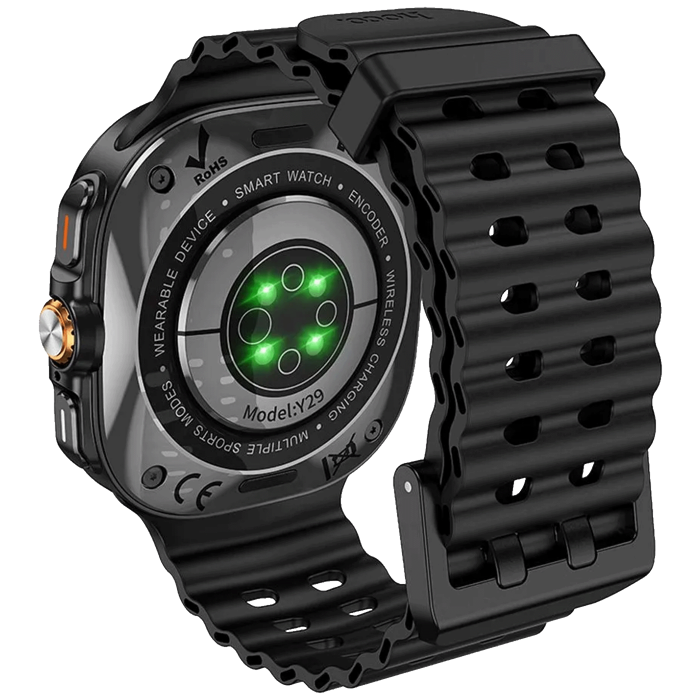 hoco. Pametni sat, 1.5" zaslon, Bluetooth, IP67 - Y29 Black