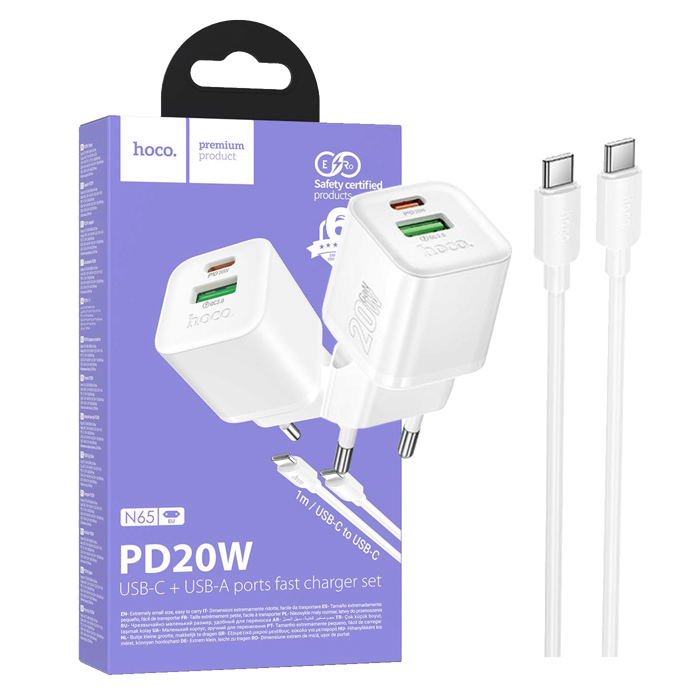 hoco-punjac-kucni-sa-type-c-kabelom-pd20w-qc30-n65-ingenious-26869-dez-67470.webp