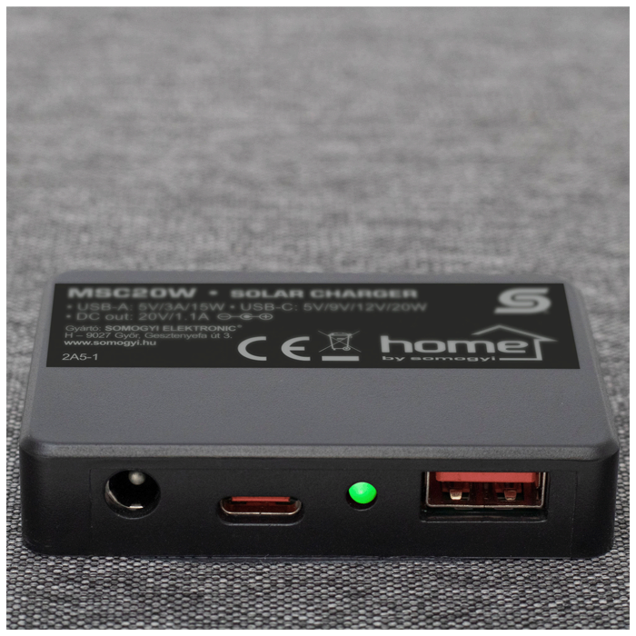 home Prijenosni solarni USB punjač,sklopivi,PD brzo punjenje,20W - MSC20W
