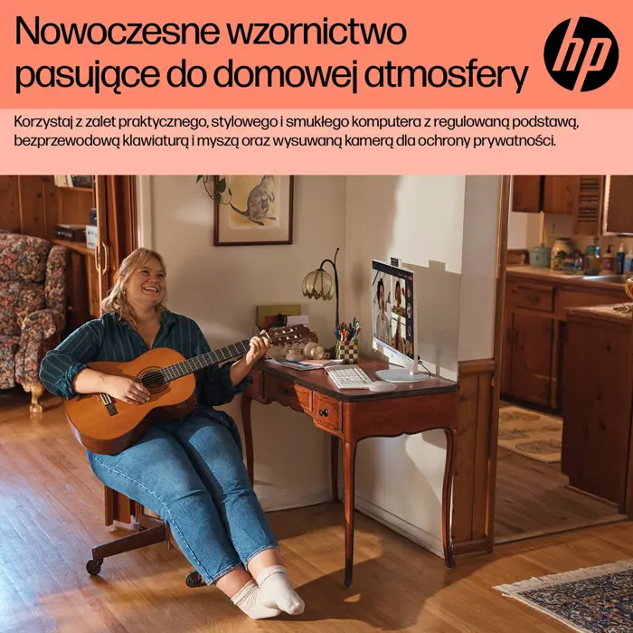 HP 24-cr0332nw AMD Ryzen™ 7 7730U 60.5 cm (23.8") 1920 x 1080 px All-in-One PC 16 GB DDR4-SDRAM 512 GB SSD Windows 11 Home Wi-Fi 6 (802.11ax) White