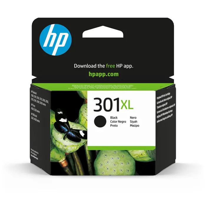 HP 301XL High Yield Black Original Ink Cartridge