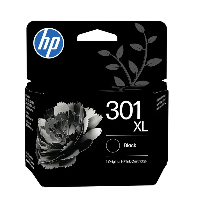 HP 301XL High Yield Black Original Ink Cartridge