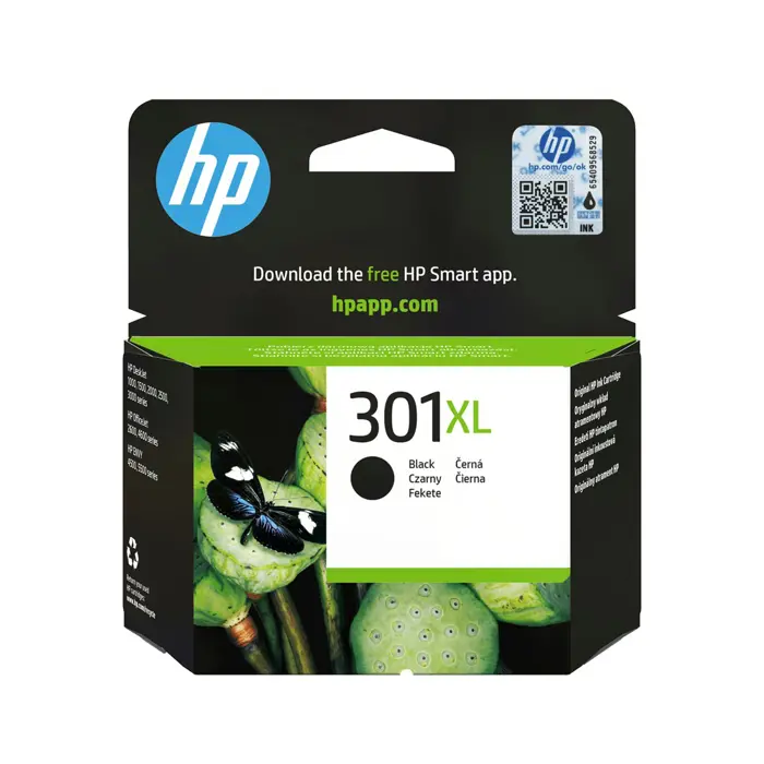 HP 301XL High Yield Black Original Ink Cartridge