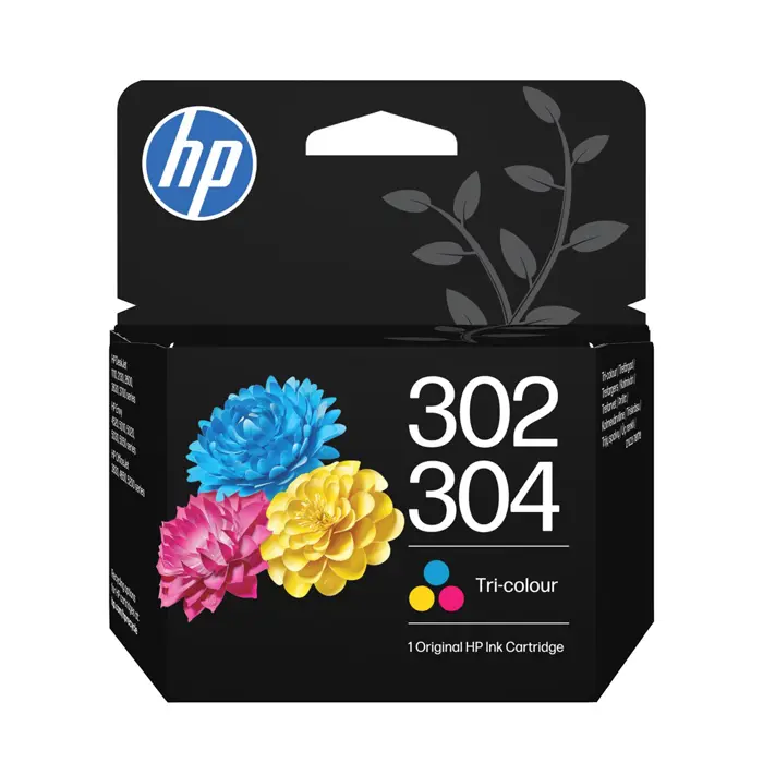 HP 302/304 Schwarz+Dreifarbig Tintenpatrone