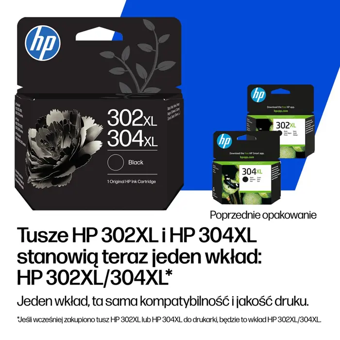 HP 302/304 Schwarz+Dreifarbig Tintenpatrone