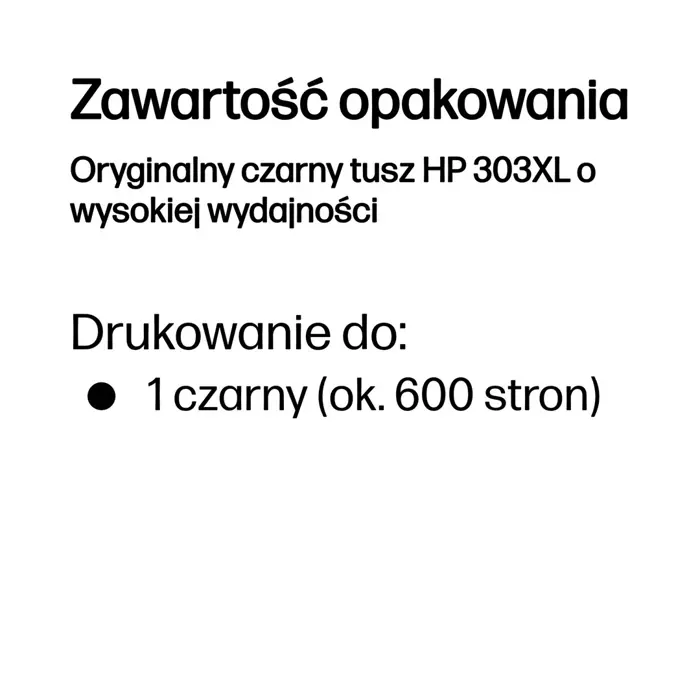 HP 303 XL Ink Black T6N04AE
