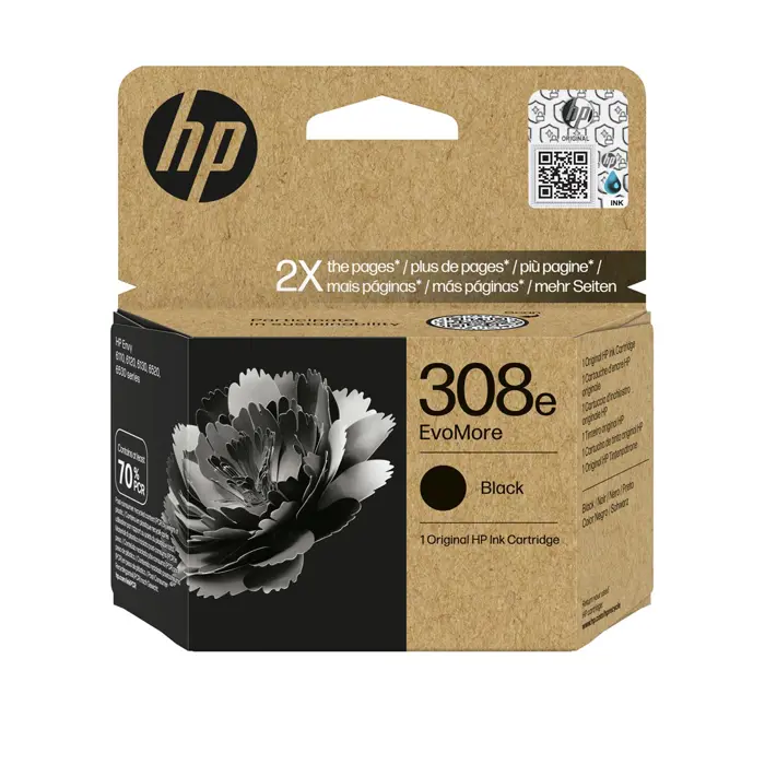 HP 308e Ink Black 7FP22UE