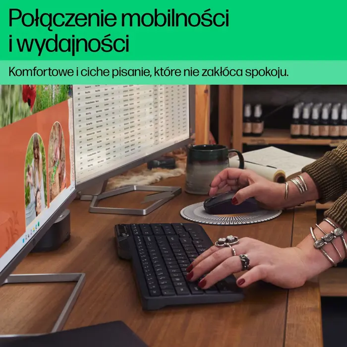 HP 475 Dual-Mode Wireless Keyboard