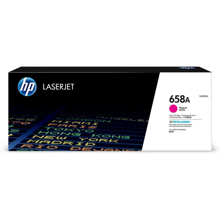 HP 658A Toner Cartridge (W2003A), Magenta