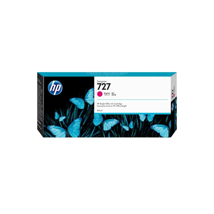 HP 727 300-ml Magenta DesignJet Ink Cartridge