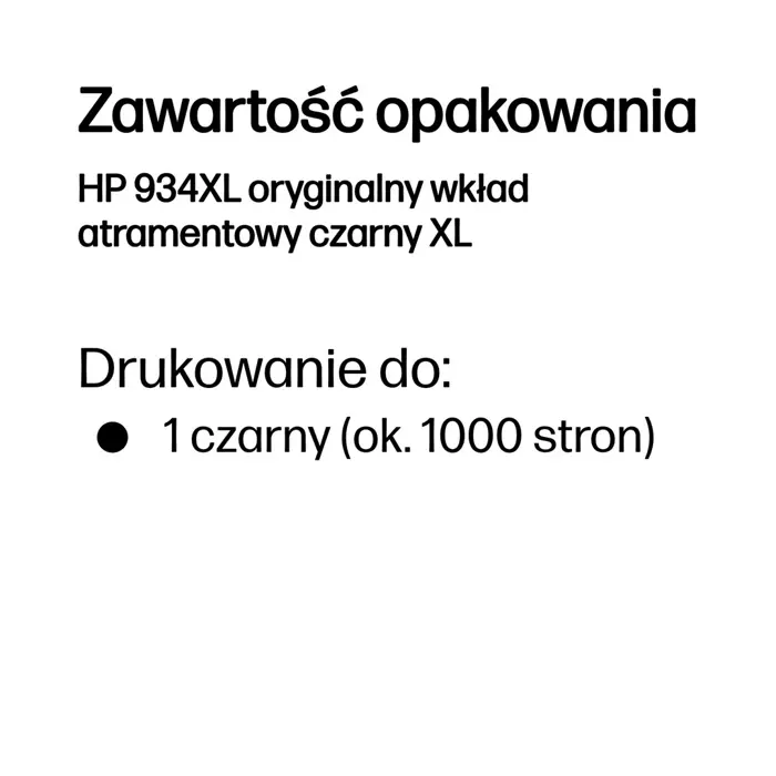 HP 934XL High Yield Black Original Ink Cartridge