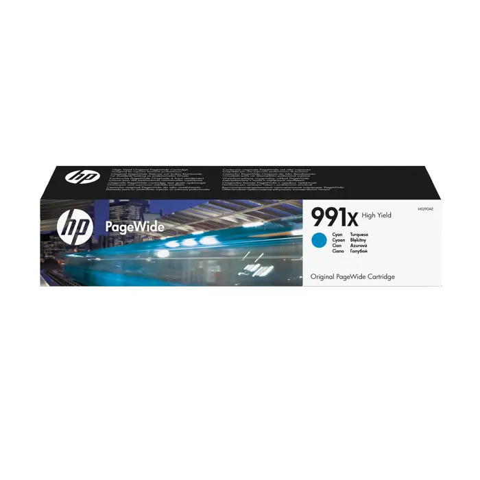 HP 991X High Yield Cyan Original PageWide Cartridge