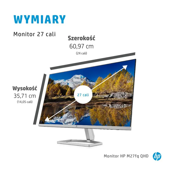 HP M27fq QHD Monitor