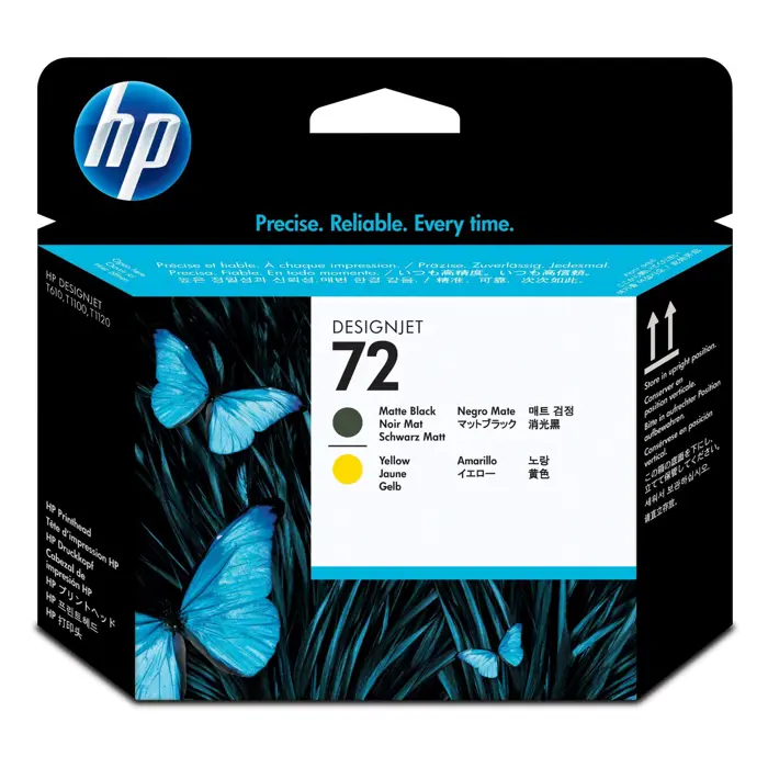 HP Nr.72 PrintHeadVivera yellow-bk C9384A