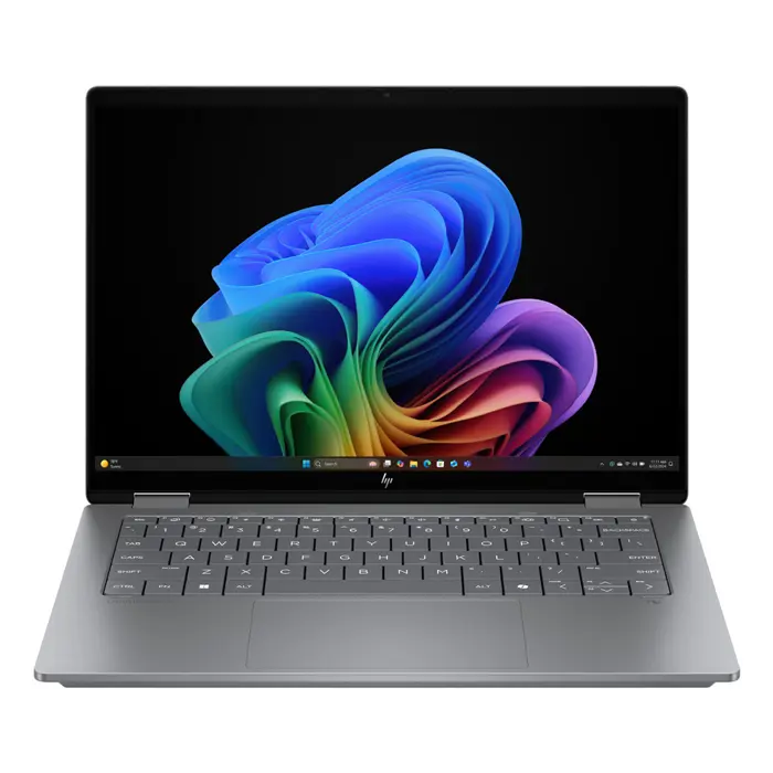 HP OmniBook X Flip AI 14-fk0005na;Ryzen AI 7 350 2.0GHz/16GB RAM/1TB SSD PCIe/batteryCARE+;WiFi/BT/AMD Radeon 860M/14.0 2.8K OLED BV TS/stylus/backlit kb/Win 11 64-bit - Premium Obnovljeno