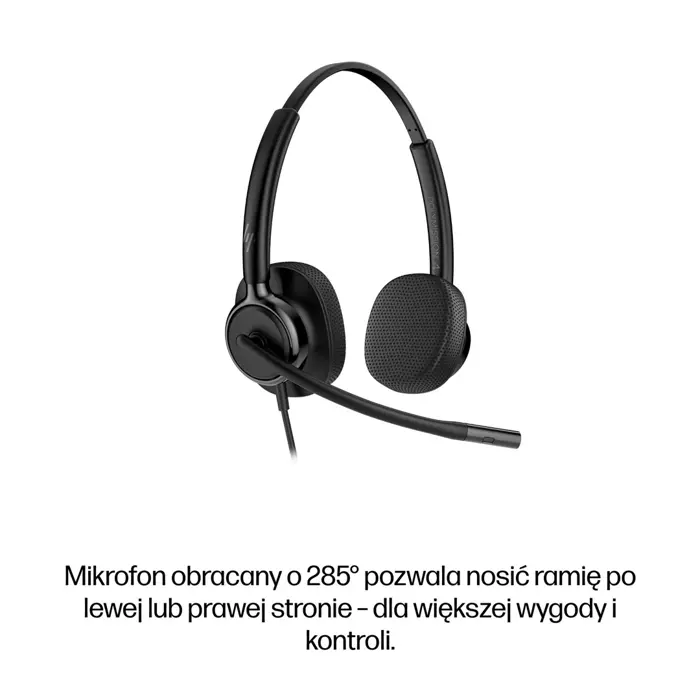 HP Poly Mission 425 Stereo USB Wired Headset