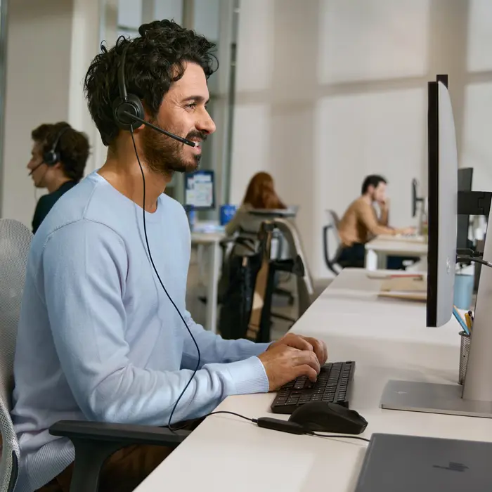 HP Poly Mission 425 Stereo USB Wired Headset