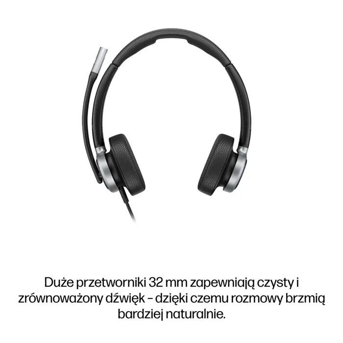HP Poly Mission 625 Stereo USB Wired Headset