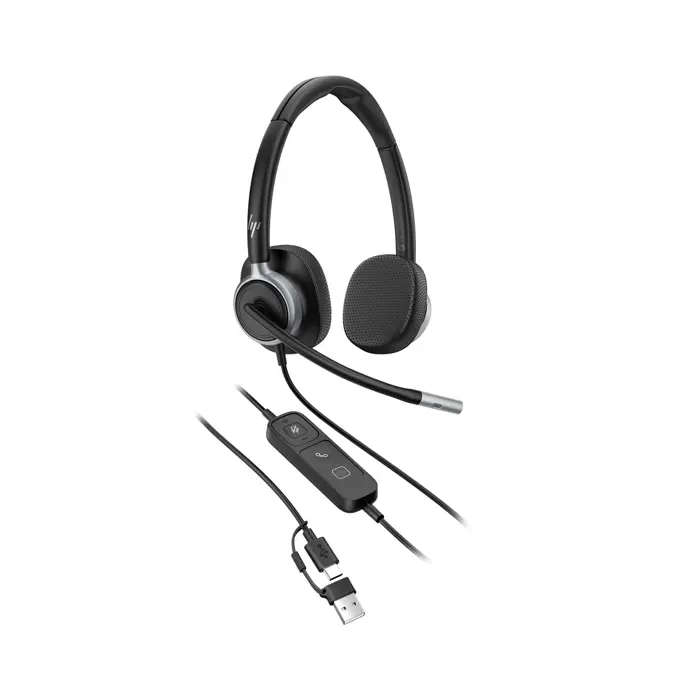 HP Poly Mission 625 Stereo USB Wired Headset
