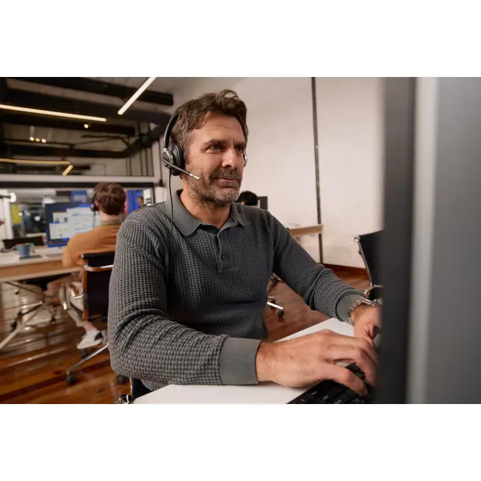 HP Poly Mission 825 Stereo USB Wired Headset