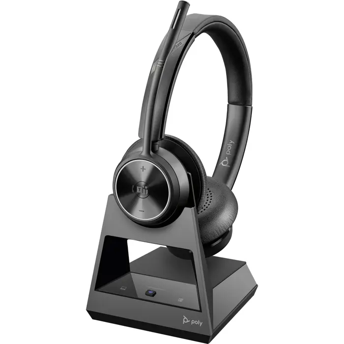 HP Poly Savi 7320 UC DECT (black, stereo, USB-A, USB-C, Microsoft Teams certified)