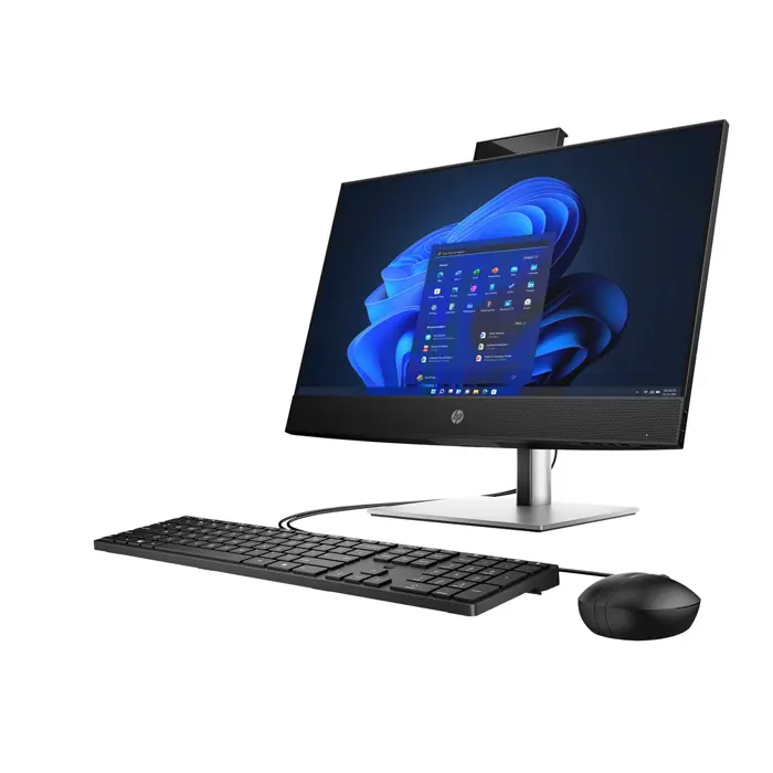 HP ProOne 440 G9 AiO i5-14400T 23.8"FHD IPS 250nits AG 16GB DDR5 4800 SSD512 UHD 730 Kb+Mouse Cam 5Mpx W11Pro Black 3Y OnSite