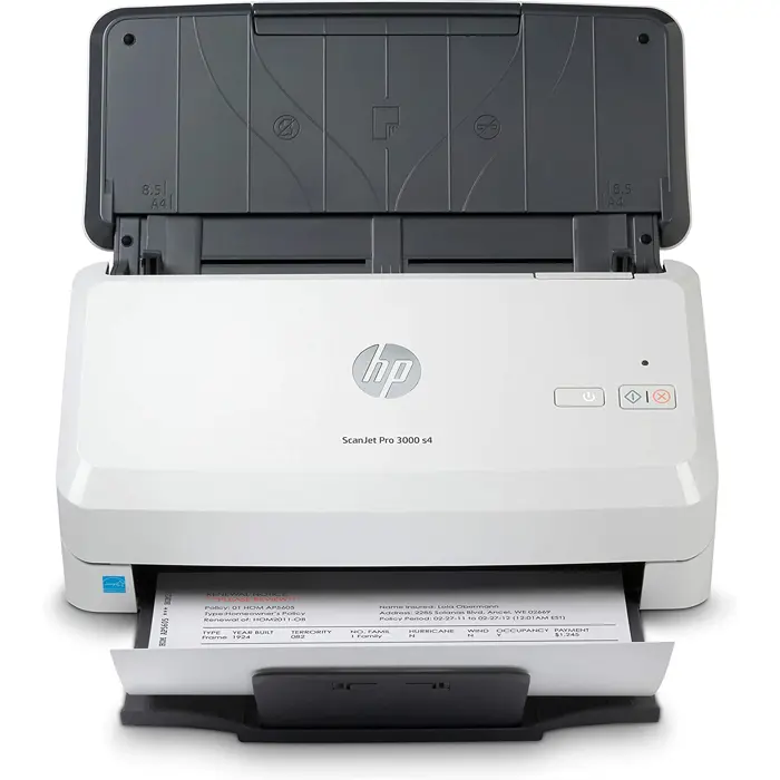 HP ScanJet Pro 3000 s4, sheet feeder scanner (gray, USB)