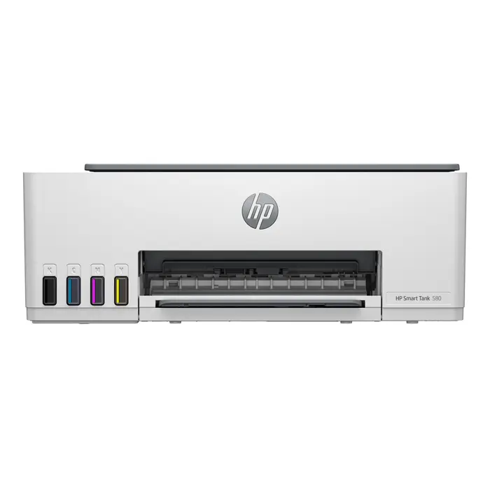 HP Smart Tank 585 All-in-One Printer, Home and home office, Print, copy, scan, Wireless; High-volume printer tank; Print from phone or tablet; Scan to PDF