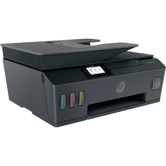 HP Smart Tank Plus 655, multifunction printer (anthracite, USB, WLAN, Bluetooth, scan, copy, fax)