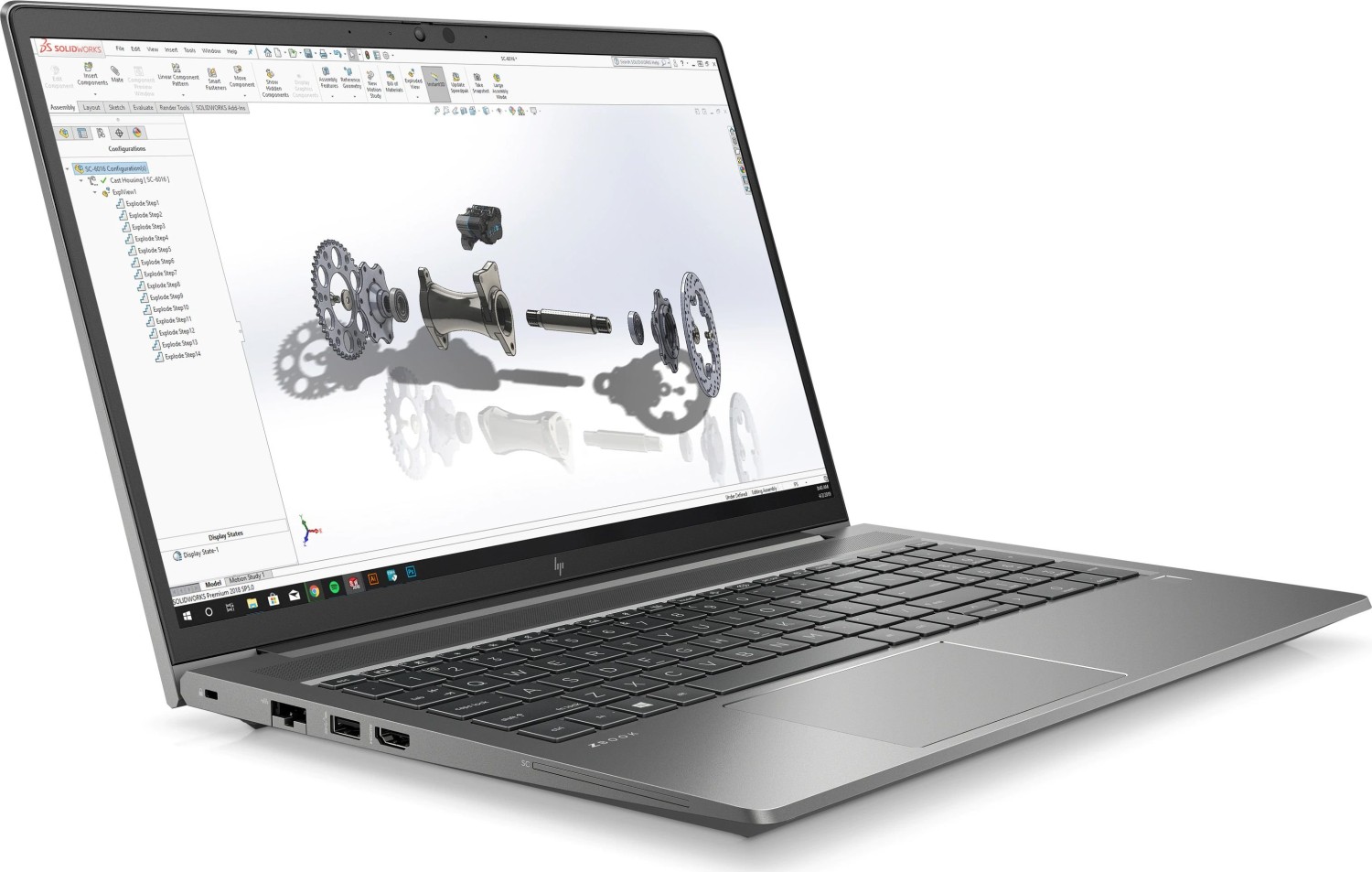 Laptop HP ZBook Power 15 G8 / i7 / RTX A2000 / RAM 32 GB / 1TB SSD / 15,6″ FHD