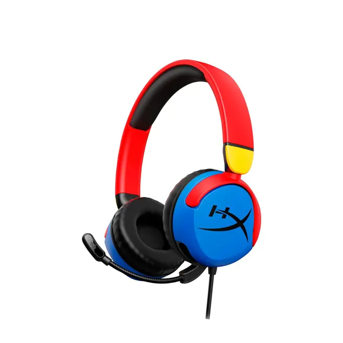 HyperX Cloud Mini Kids kolorowe / Słuchawki gamingowe / mikrofon / Gniazdo 3,5 mm