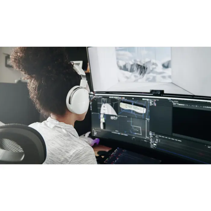 HYTE Eclipse HG10, gaming headset (light grey, USB dongle)