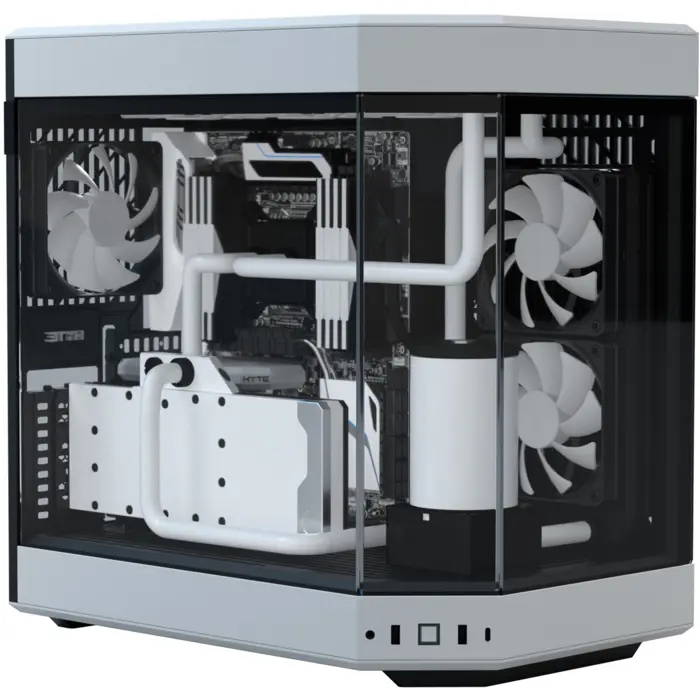 HYTE Y60, tower case (white, tempered glass)
