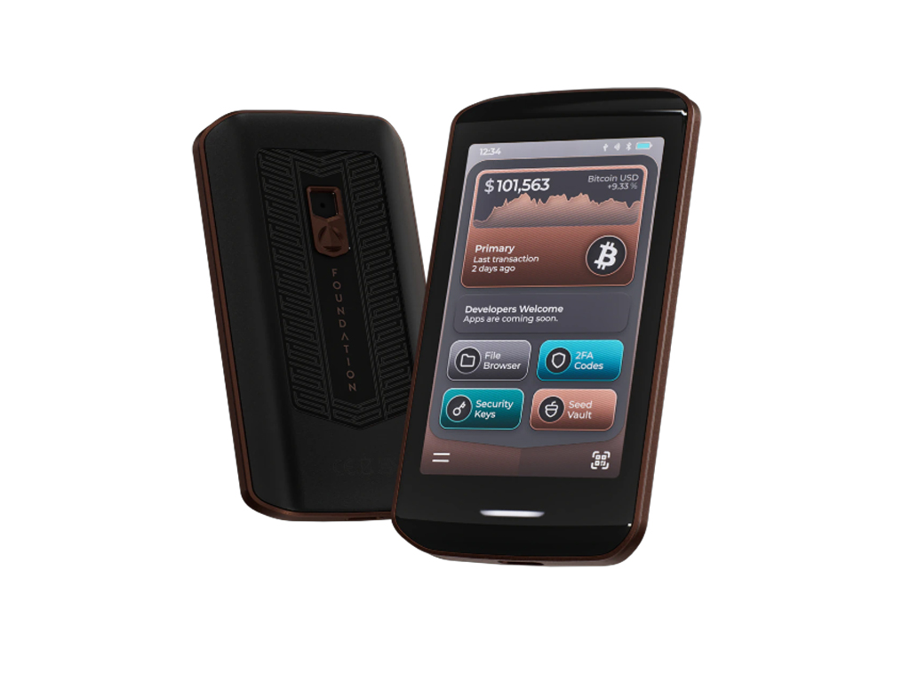Passport Prime, denarnica za Bitcoin, Foundation Devices, črna - FD-PASS-PRIME-D
