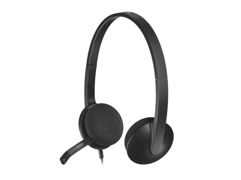 Slušalke Logitech H340, stereo, USB - 981-000475