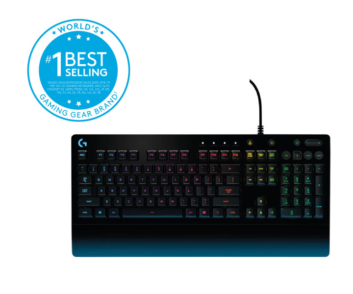 Tipkovnica Logitech G213 Prodigy Gaming, USB, SLO g. - 920-008085
