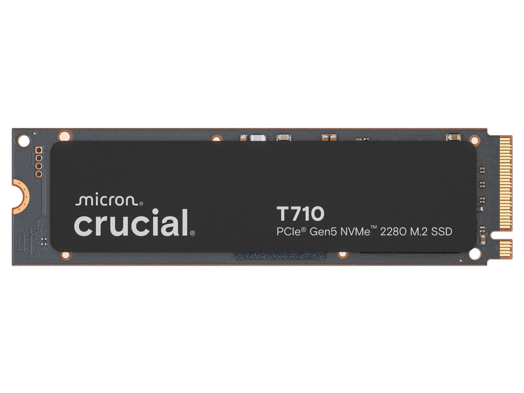 SSD 1TB M.2 80mm PCI-e 5.0 x4 NVMe, CRUCIAL T710 (CT1000T710SSD8) - CT1000T710SSD8