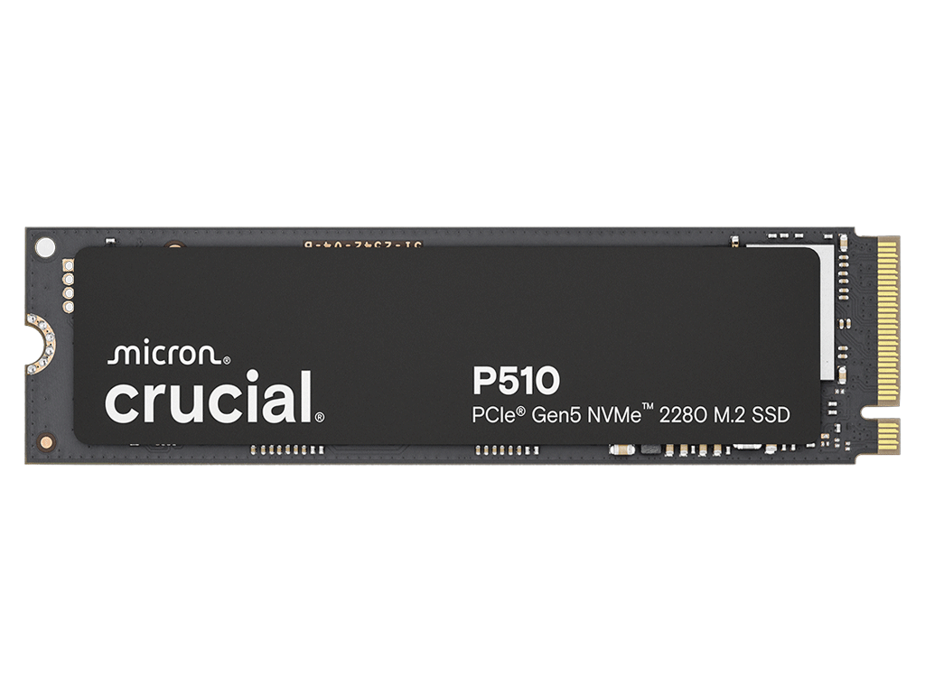 SSD 1TB M.2 80mm PCI-e 5.0 x4 NVMe, CRUCIAL P510 (CT1000P510SSD8) - CT1000P510SSD8