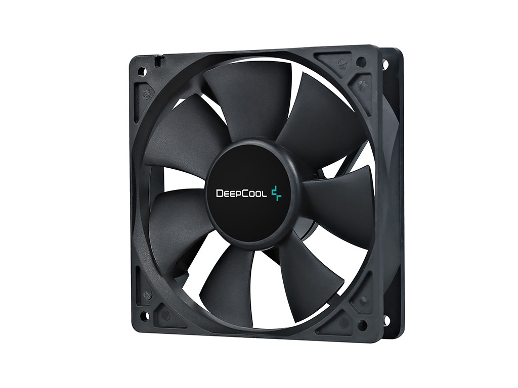 Ventilator za ohišje DeepCool XFAN 120, 120mm, črn - DP-FDC-XF120