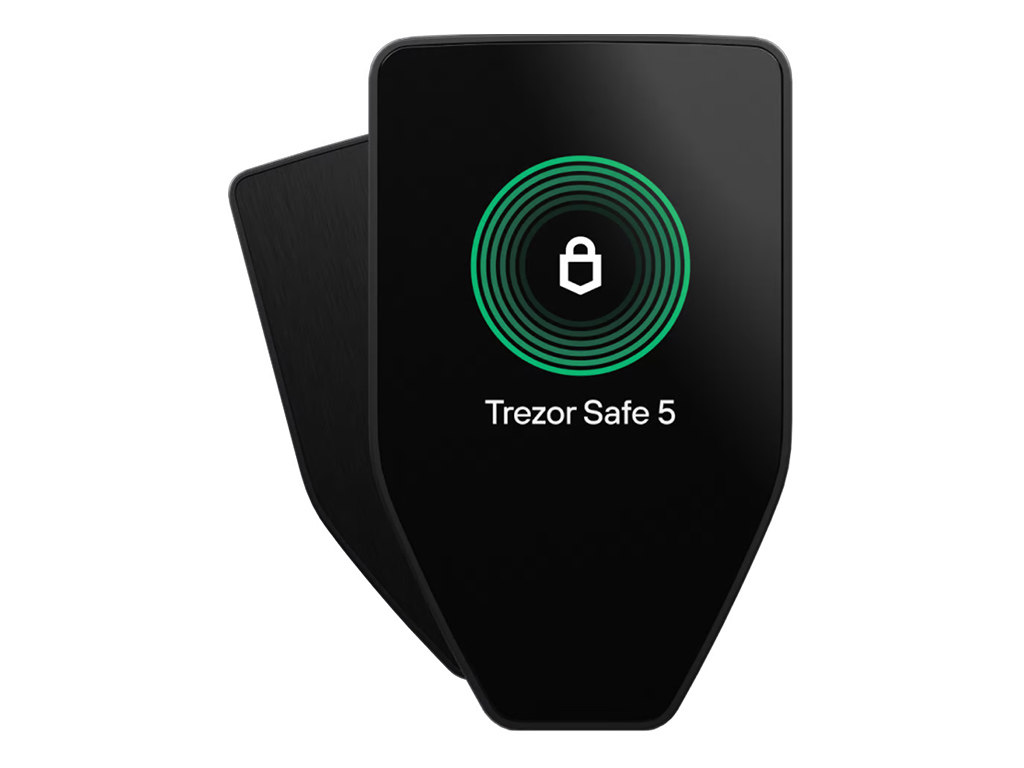 Trezor Safe 5, denarnica za Bitcoin in druge kriptovalute, USB-C, črna - SLATS5BGB1100