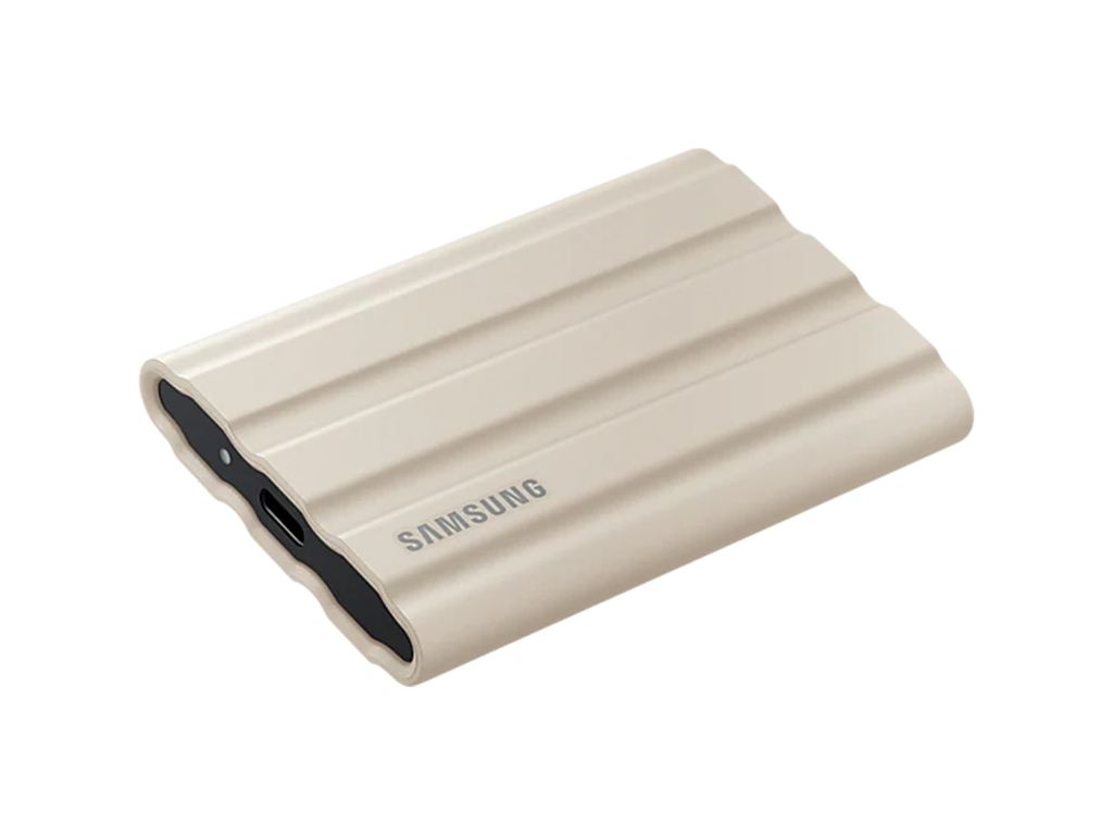 Zunanji SSD 1TB Type-C USB 3.2 Gen2 NVMe, IP65, Samsung T7 Shield, bež, MU-PE1T0K - MU-PE1T0K/EU