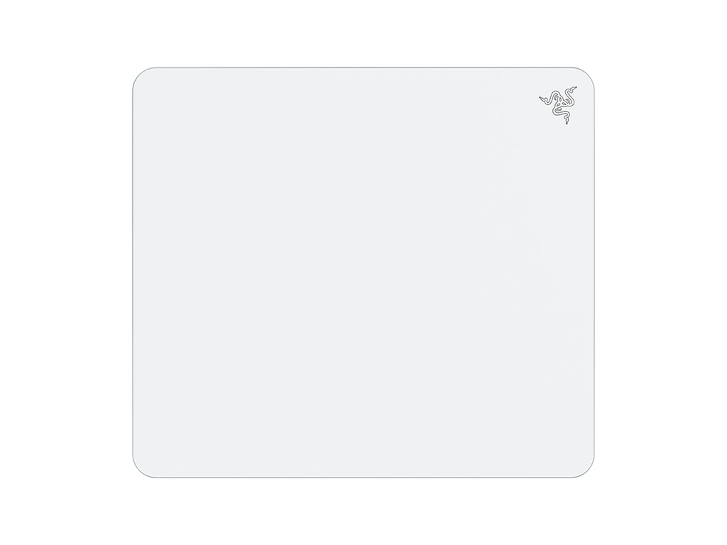 Podloga za miško Razer Atlas, kaljeno steklo, bela - RZ02-04890200-R3M1
