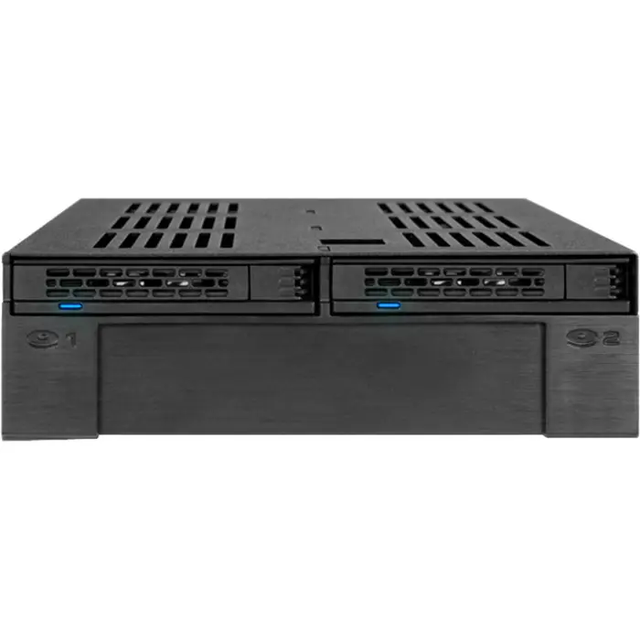 Icy Dock MB322SP-B - mobile rack 2x 2.5 inch + slot 3.5 inch in 5.25 inch slot