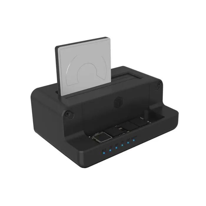 Icybox IB-2914MSCL-C31 docking station and cloning for M.2 NVMe SSD & 2.5''/3.5'' SATA SSD/HDD